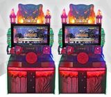 Hd Screen Shooting Arcade Machine หยอดเหรียญแรงดันไฟฟ้า 110V / 220V รับประกัน 1 ปี