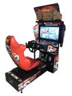 32 LCD Outrun Car Racing เครื่องเกมอาเขต, 220V Pub Arcade Arcade