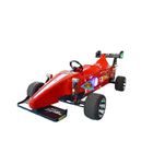 รีโมทคอนโทรลสวนสนุก Kiddie Ride Machines รถแข่ง F1 สีแดง