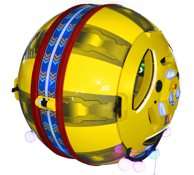 แคปซูลอวกาศเด็กแบตเตอรี่รถยนต์ไฟฟ้าหมุนได้ 360 องศา