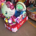 Hello Kitty แมวรูปร่าง Kiddie Ride Machines / Kids Amusement Rides